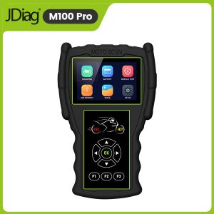JDiag M100Pro motorcycle obd 2 scanner For Kawasaki Yamaha Suzuki, Read/Clear Fault Code, ABS Test, Freeze Data