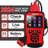 Topdiag JD906 OBD2扫描仪 故障灯代码读取器 实时数据 I/M准备状态 最新电池测试仪 汽车诊断扫描工具