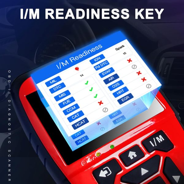 Topdiag JD906 OBD2 Scanner Check Engine Light Code Reader Live Data I/M Readiness Newest Battery Tester Car Diagnostic Scan Tool - Image 4
