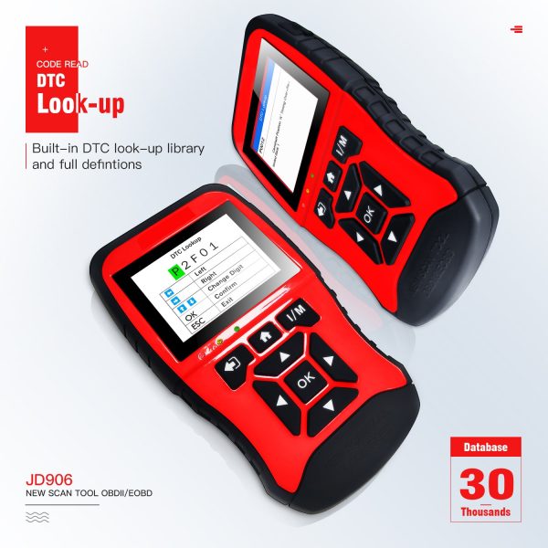 Topdiag JD906 OBD2 Scanner Check Engine Light Code Reader Live Data I/M Readiness Newest Battery Tester Car Diagnostic Scan Tool - Image 8