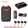 TopDiag PS001 Car TPMS Diagnostic Service Tool Activate Relearn Sensors Program TPMS OBDII Kit Tire Pressure Matching Instrument