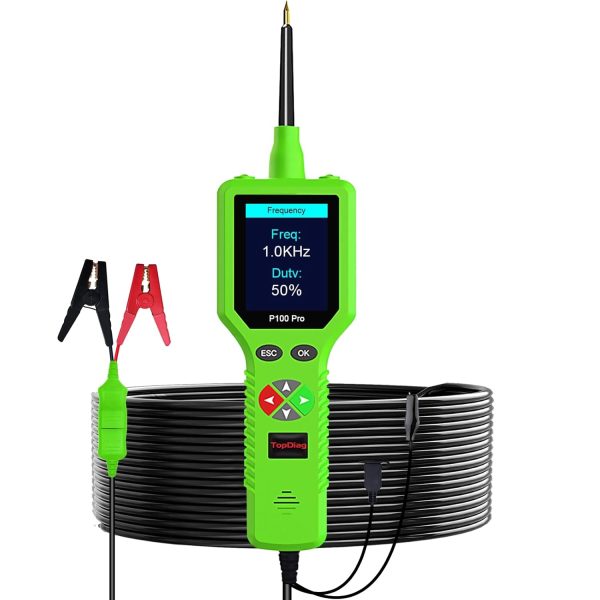 P100 Pro Power Circuit Probe Kit - Automotive Digital Multimeter Tester, Oscilloscope, and Circuit Breaker Finder - 9-30V Electric Tester Tool for Cars and Motorcycles