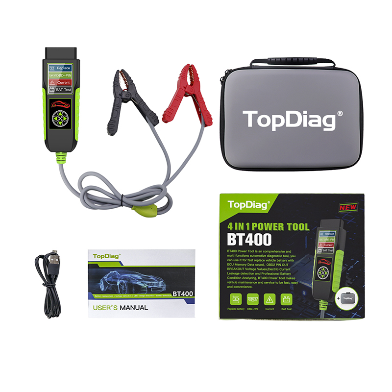 TopDiag BT400 4-in-1 Automotive Diagnostic Tool - Image 3