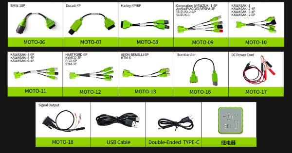 Jdiag M400 PRO Motorcycle Diagnostic Tool - Image 4