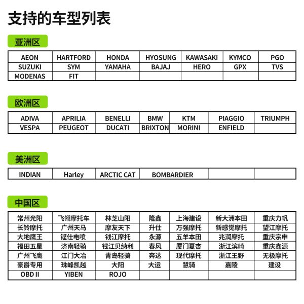 Jdiag M400 PRO Motorcycle Diagnostic Tool - Image 6