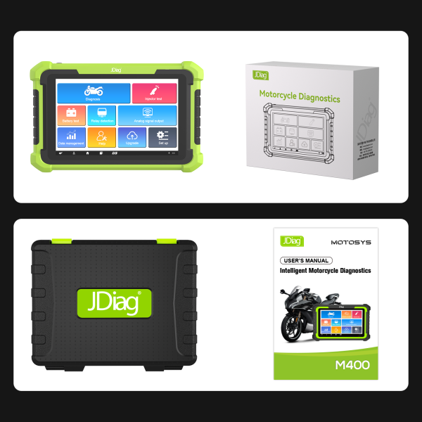 Jdiag M400 Motorcycle Diagnostic Tool - Image 3