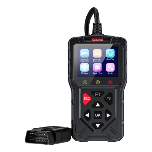 TopDiag M60 Automotive and Motorcycle Dual-Use Scanner