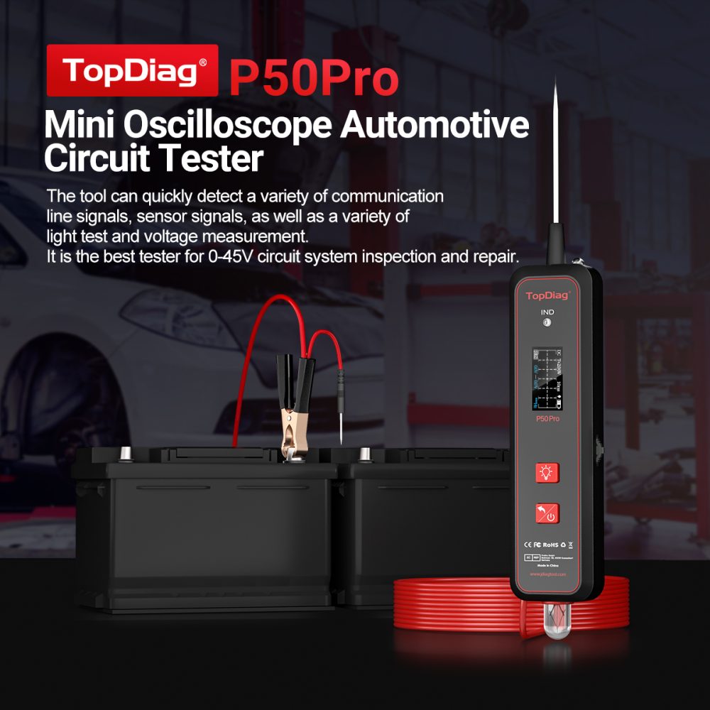 TopDiag P50 PRO Circuit Tester – jdiagtool